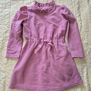 American Girl Sparkling Pink Long Sleeve Dress XSmall